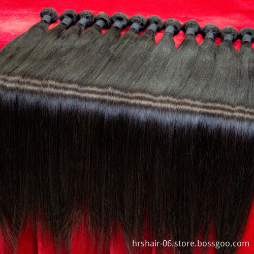 Wholesale Unprocessed Raw Straight brazilian Human Hair Bundles,human hair extension, bone straight Cuticle Aligned Hair